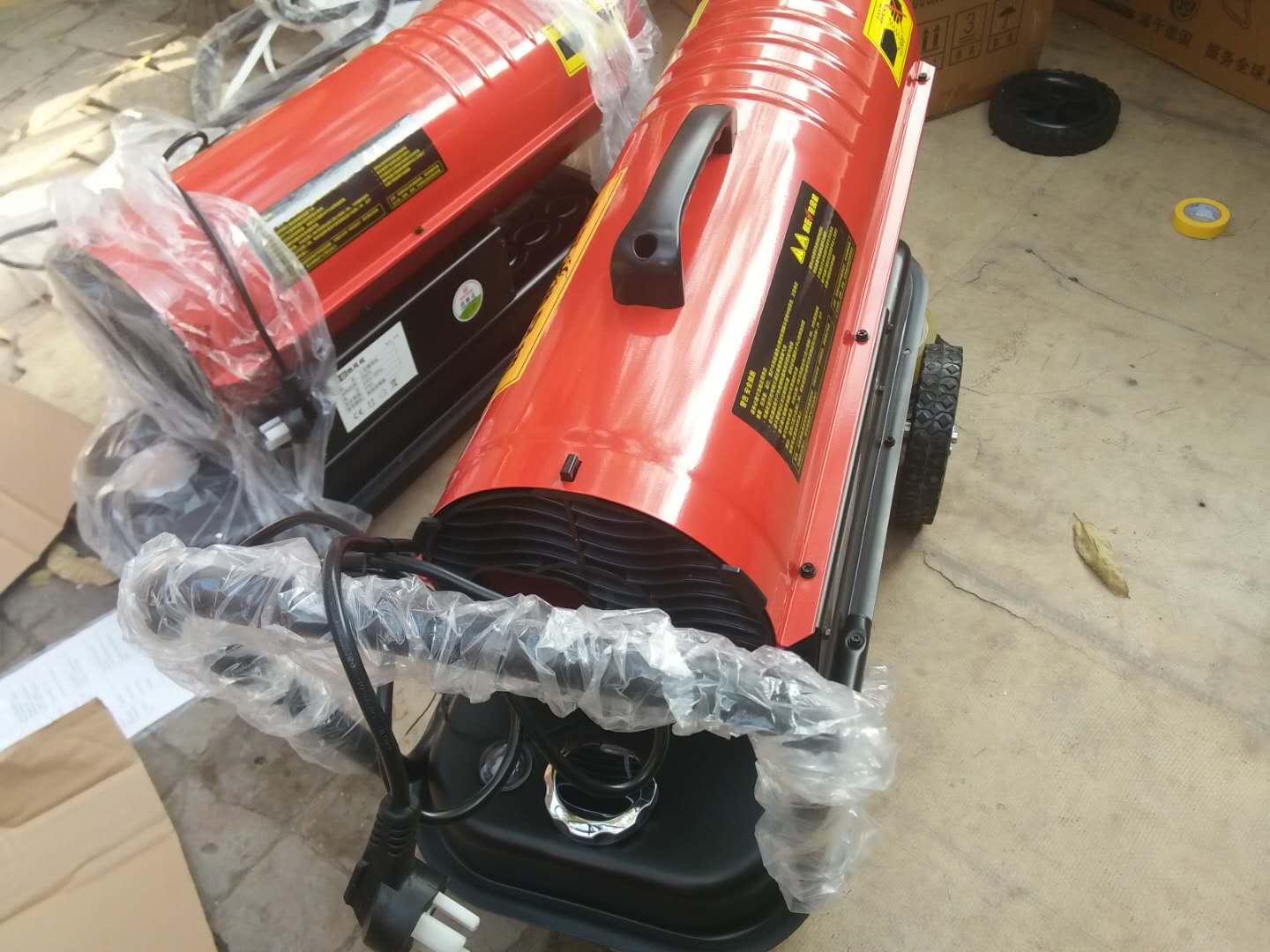 高壓型工業熱風機