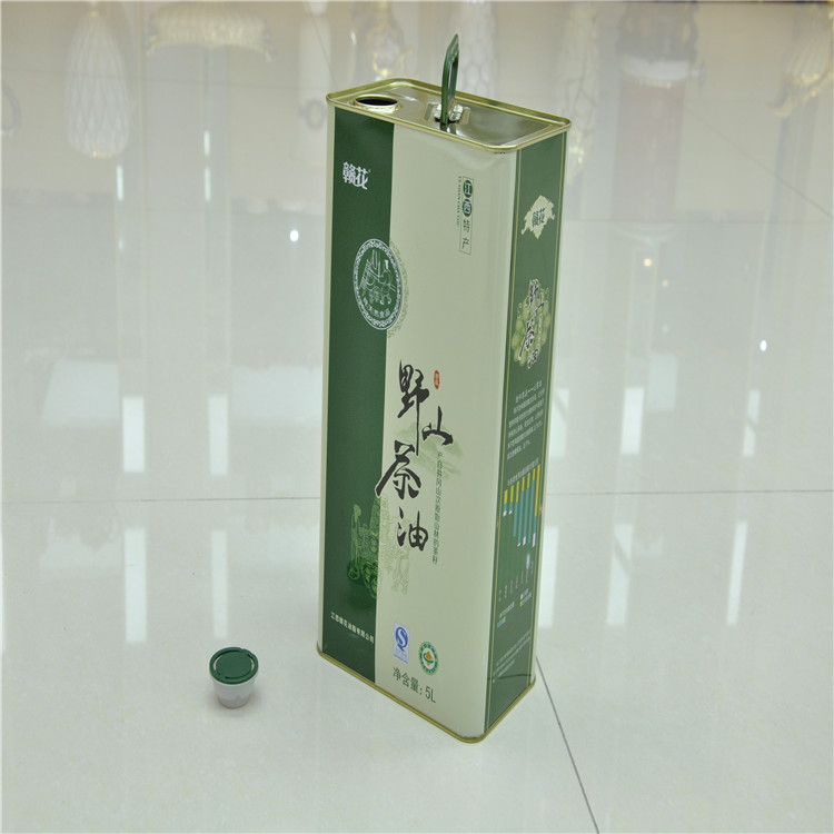 5L印花稻米油铁桶