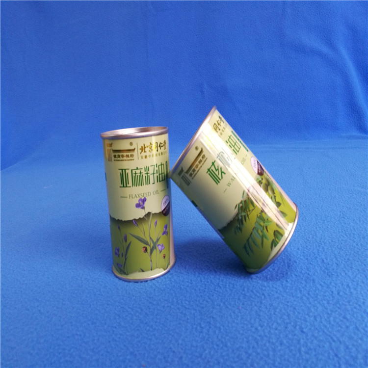 260毫升圆形牛油果铁罐 北京茶叶铁罐包装