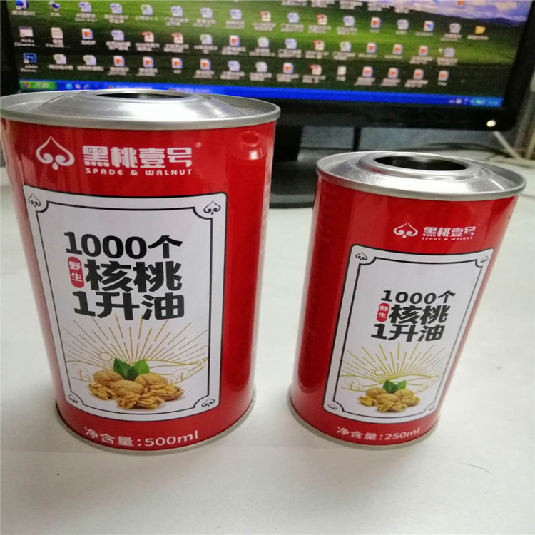 马口铁罐 徐州山茶油铁罐包装