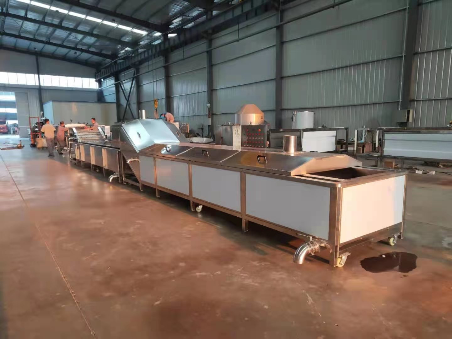 新式海带机械手清洗机