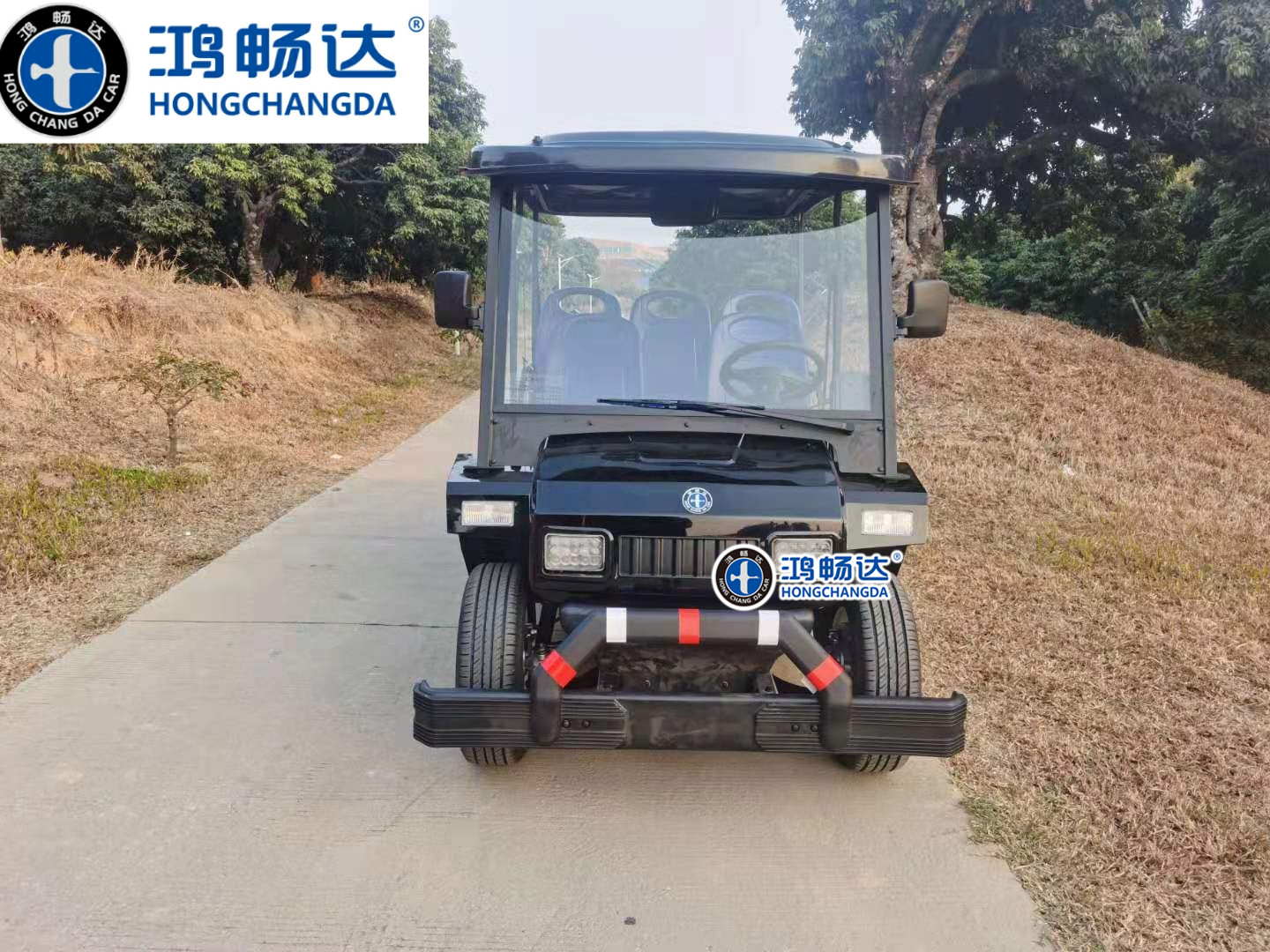 淄博本地5座电动巡逻车