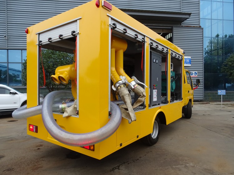 江门拖挂式排水车四驱皮卡大流量排水车咨询