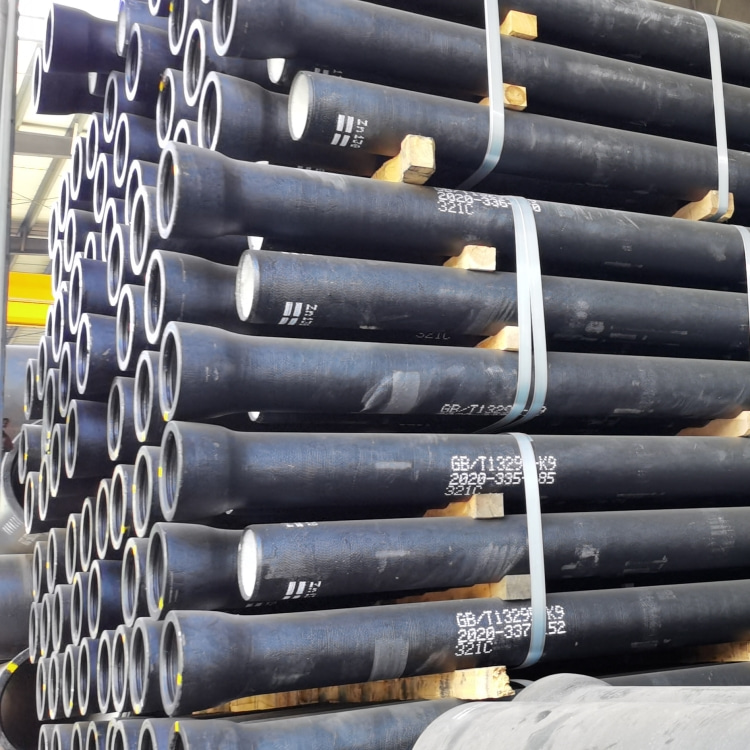 球注水排污 防腐抗氧 C25球墨铸铁管  工业厂房可用