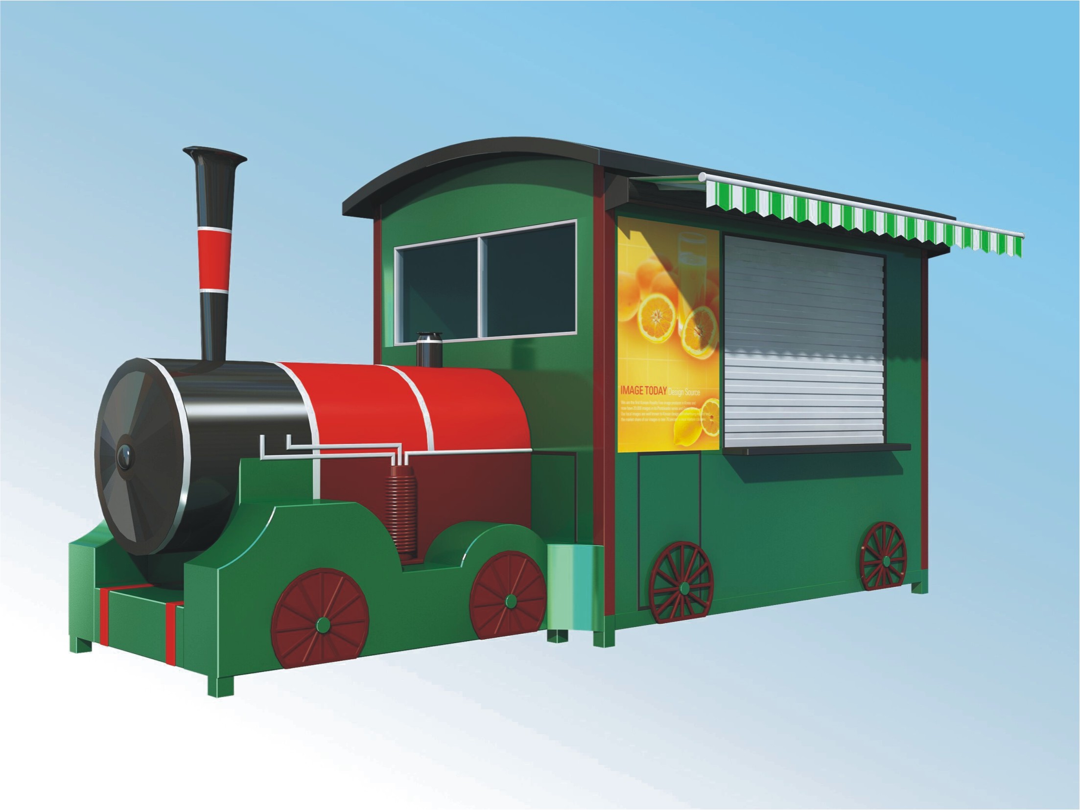 奶茶售货亭 莆田商场售货亭加工