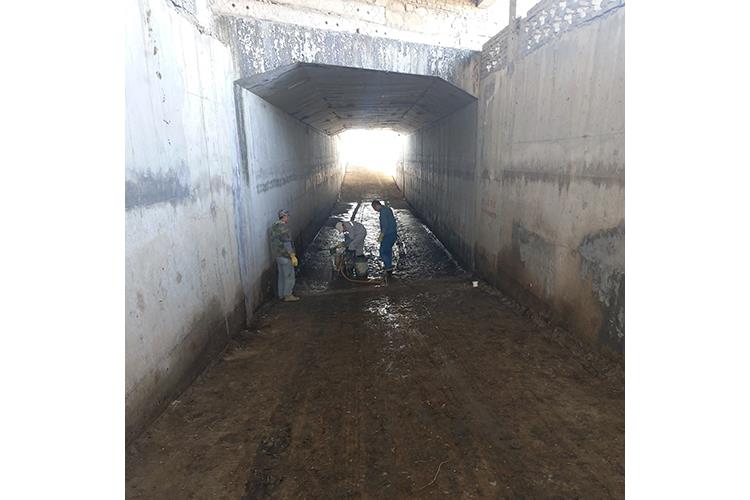 地下通道漏水堵漏乌鲁木齐地下通道堵漏工程