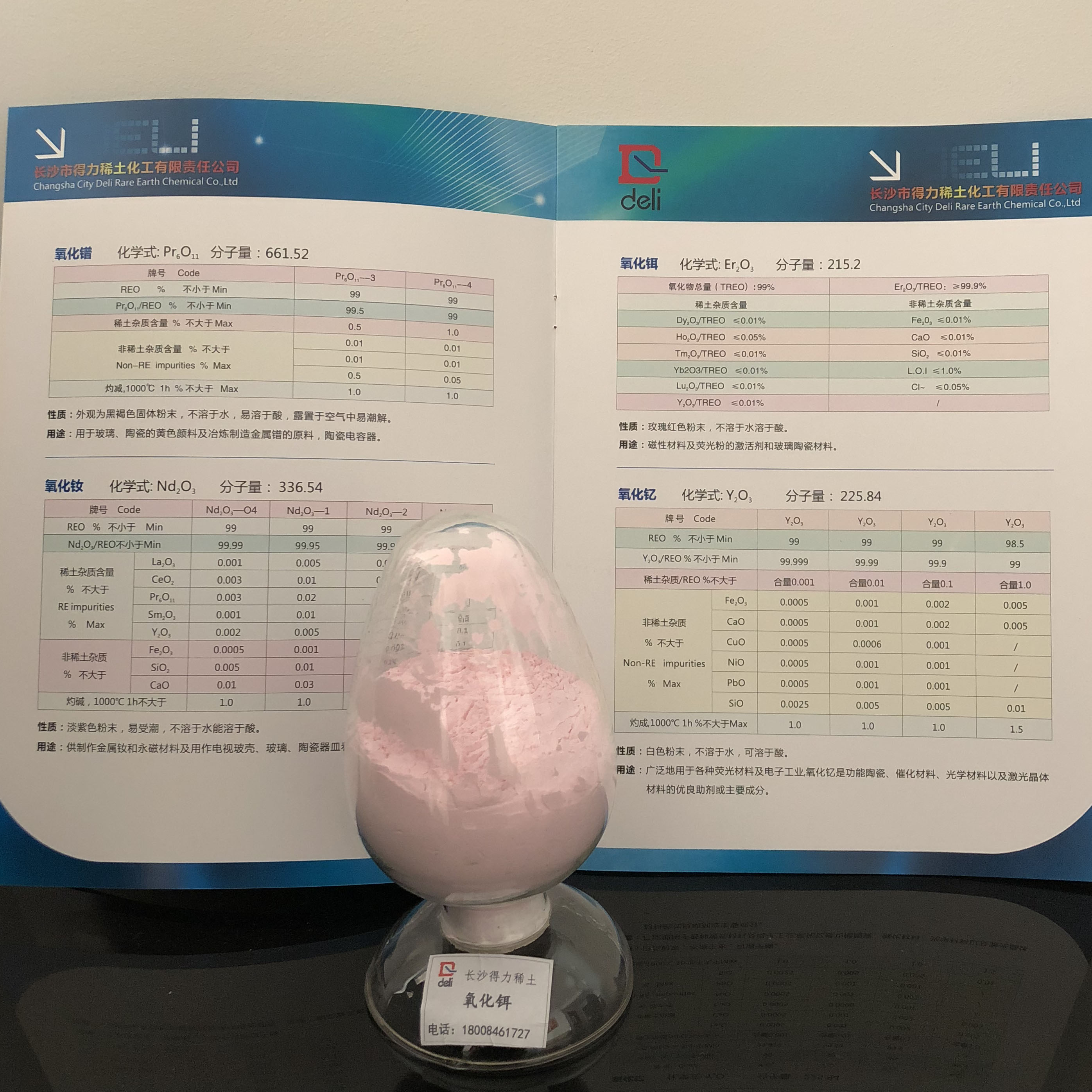 稀土铒 广西纳米Er2O3生产厂家