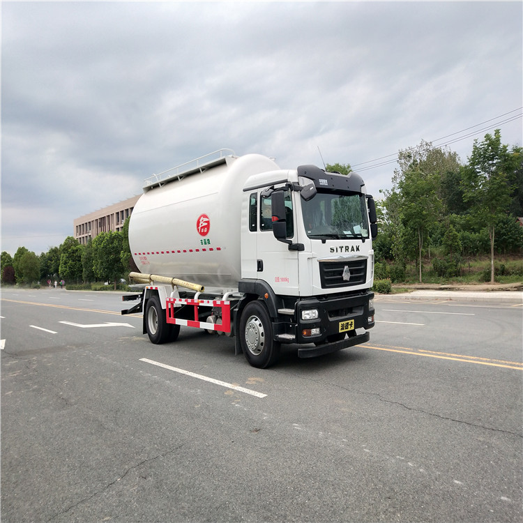 粉粒物料运输车长沙小型粉煤灰运输车配置