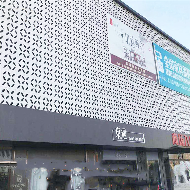 镂空浮雕铝单板 售楼部雕花铝单板外墙