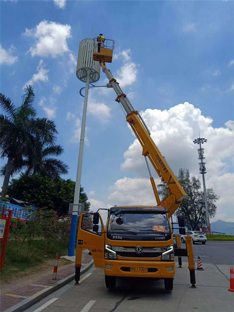 广告安装车 华侨城路灯维修车出租价格优惠