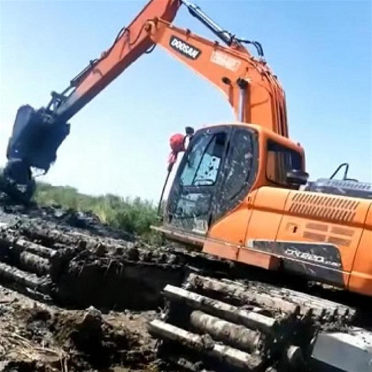 出租水陆挖机公司 梅州租赁水路两栖挖掘机