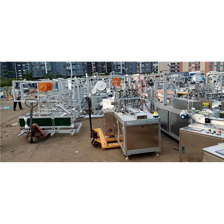 广东自动封胶设备回收 全自动滚镀生产线回收高价回收