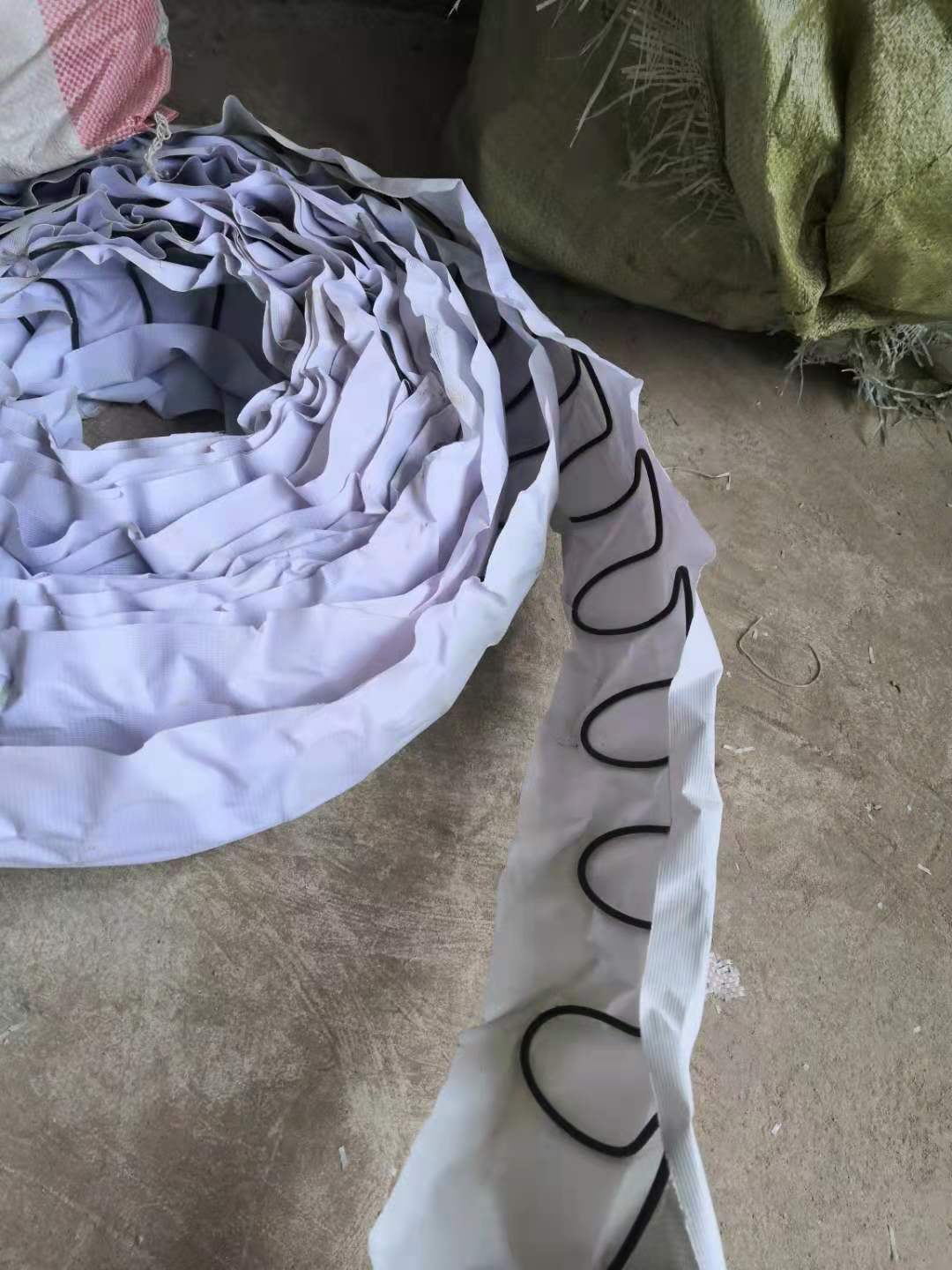 半圆排水管 暗排式半圆管免费邮寄样品