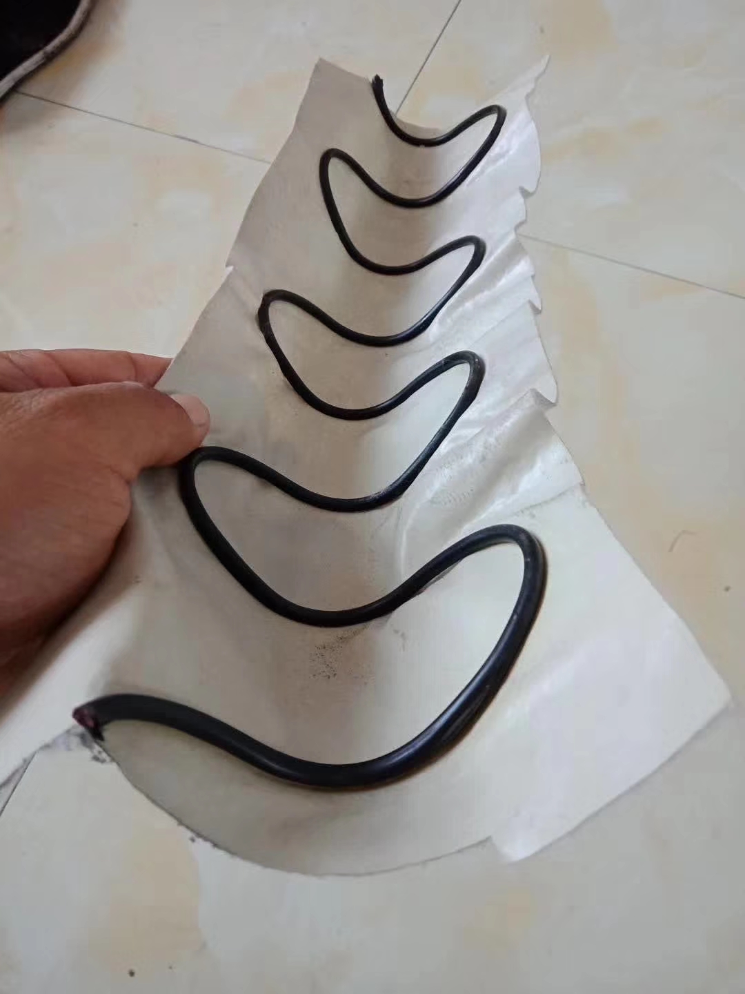 生产厂家半圆管 隧道必用半圆排水管土工材料