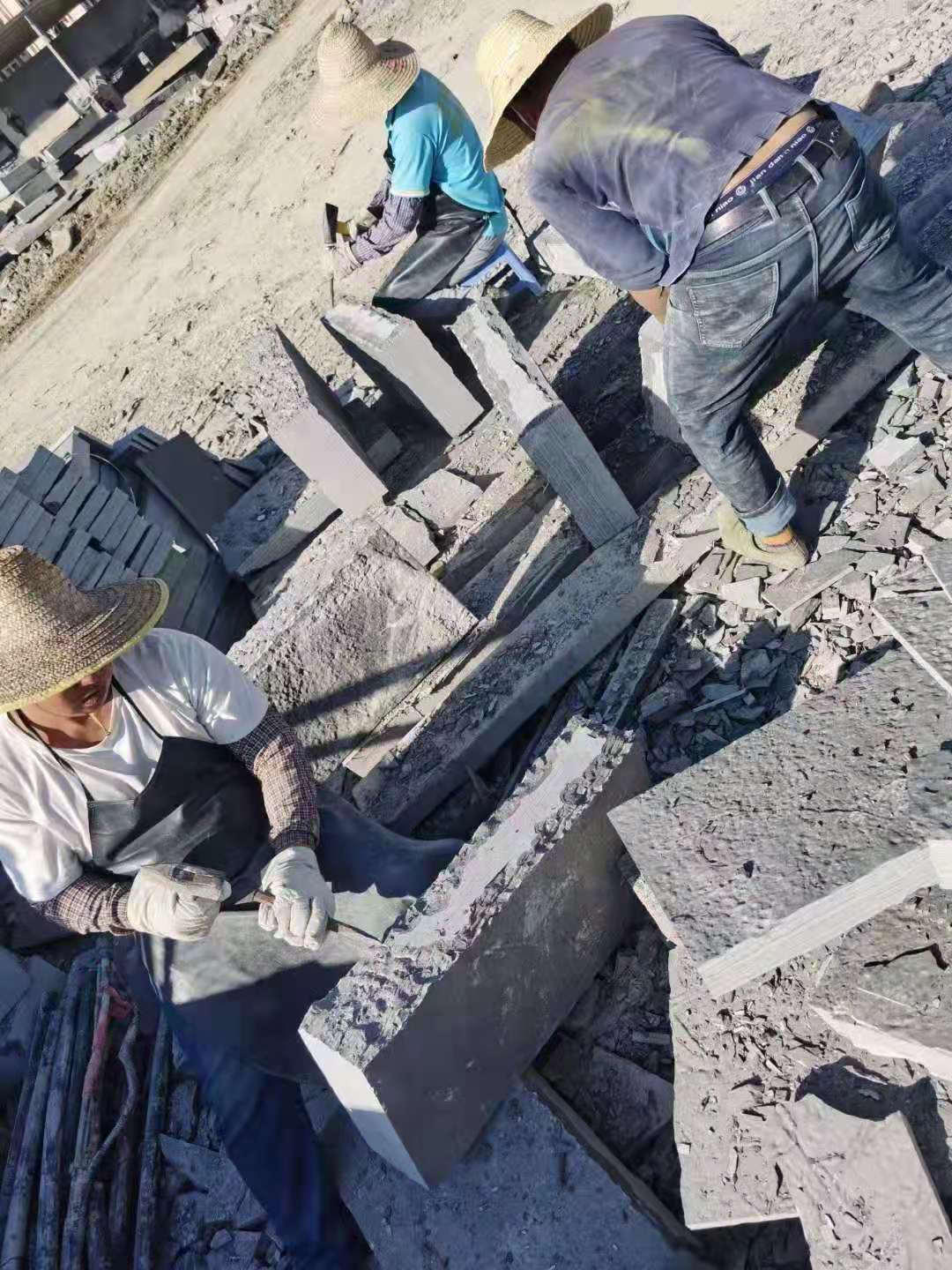 冰裂纹青石板 资阳青石板铺地制造商