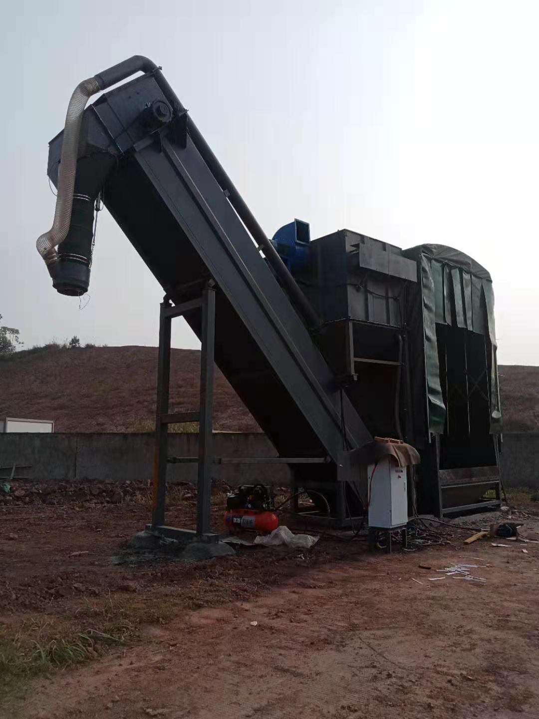 兰州水泥卸车机液压自动粉料卸车机厂家
