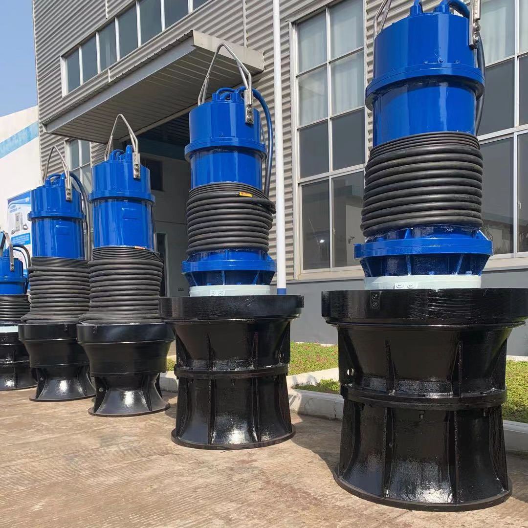 水泥井筒轴流泵 天津500QZB潜水轴流泵应用领域
