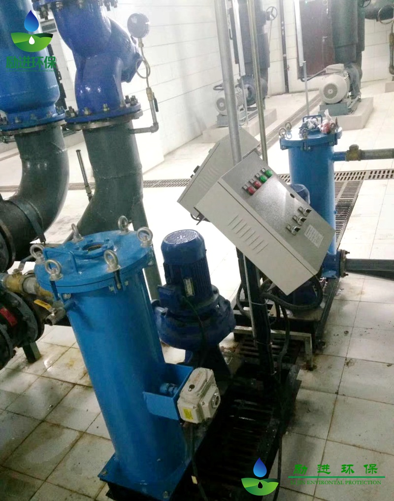 冷凝器自动清洗装置 西安中央空调胶球清洗装置安装图