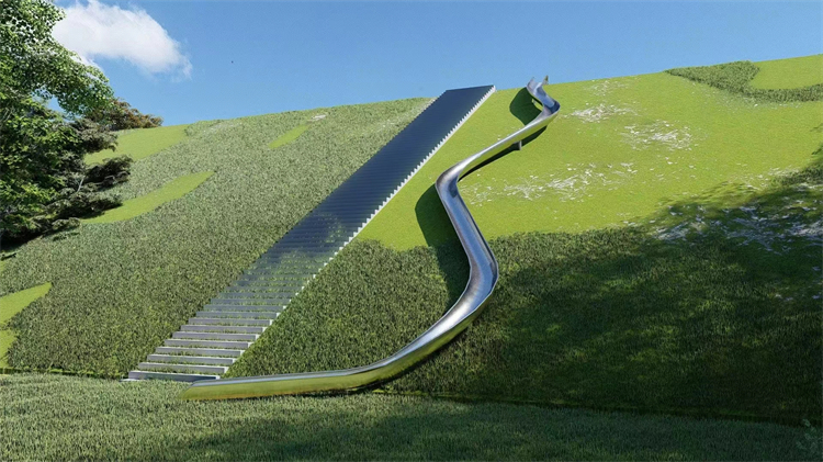 高空螺旋滑梯 生产厂家_搜了网