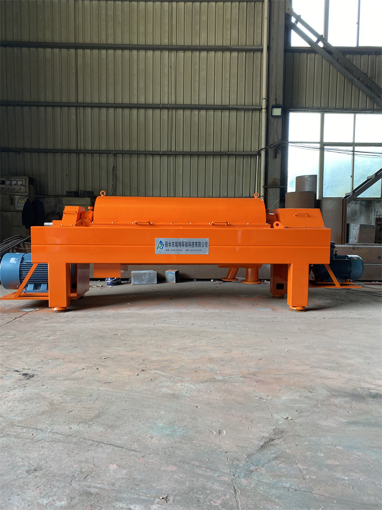 酸化油渣三相分离设备 卧式螺旋离心机固液分离