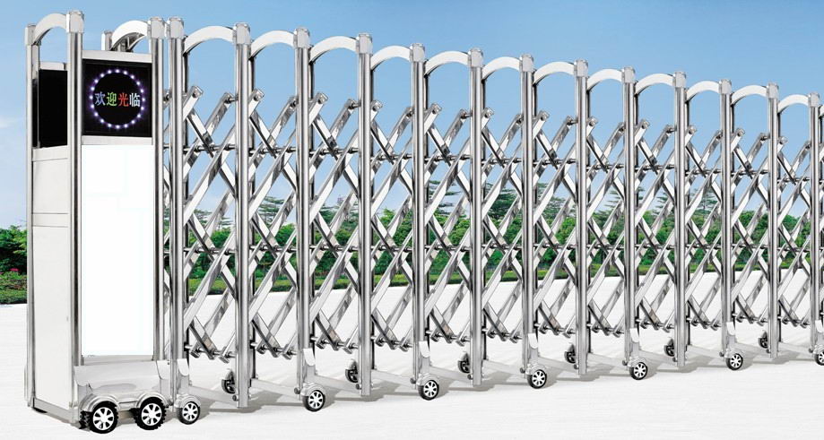 铝合金伸缩门南京手动伸缩门价格