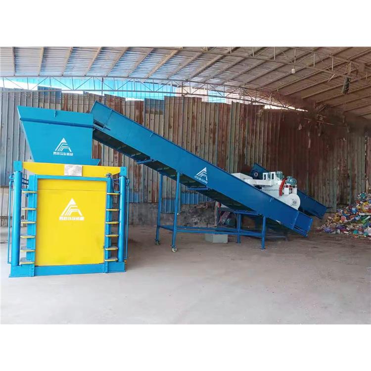 大型废纸液压打包机 160吨半自动废纸废品打包机厂家定制