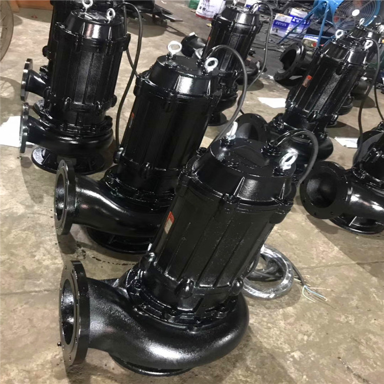 切割式污水泵 天津应急排水带铰刀污水泵定制设计