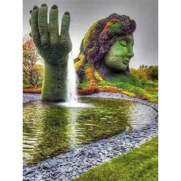 仿真绿雕 江苏庭院仿真绿雕生产