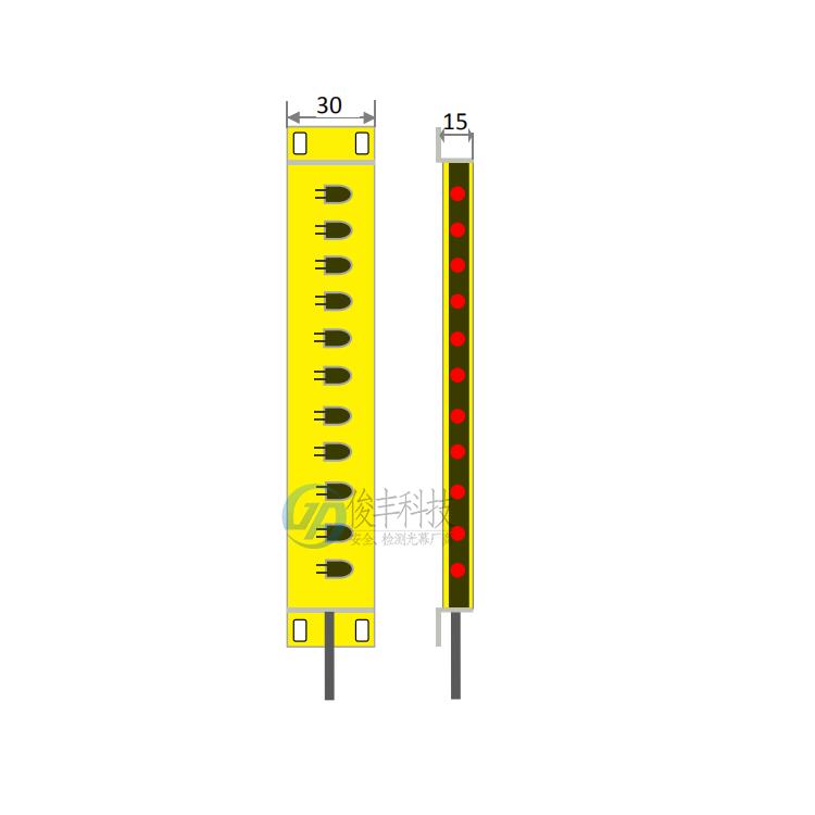 安全防护光栅 河南工业光电安全保护器生产厂家