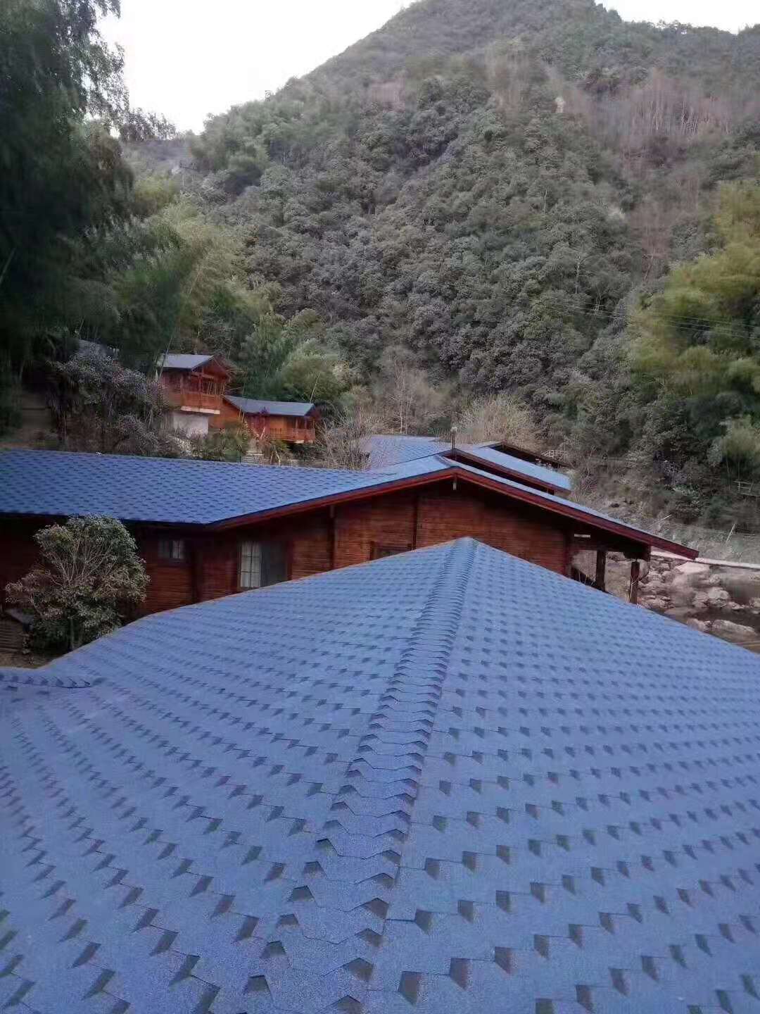屋面别墅瓦南京屋面油毡瓦科技环保型