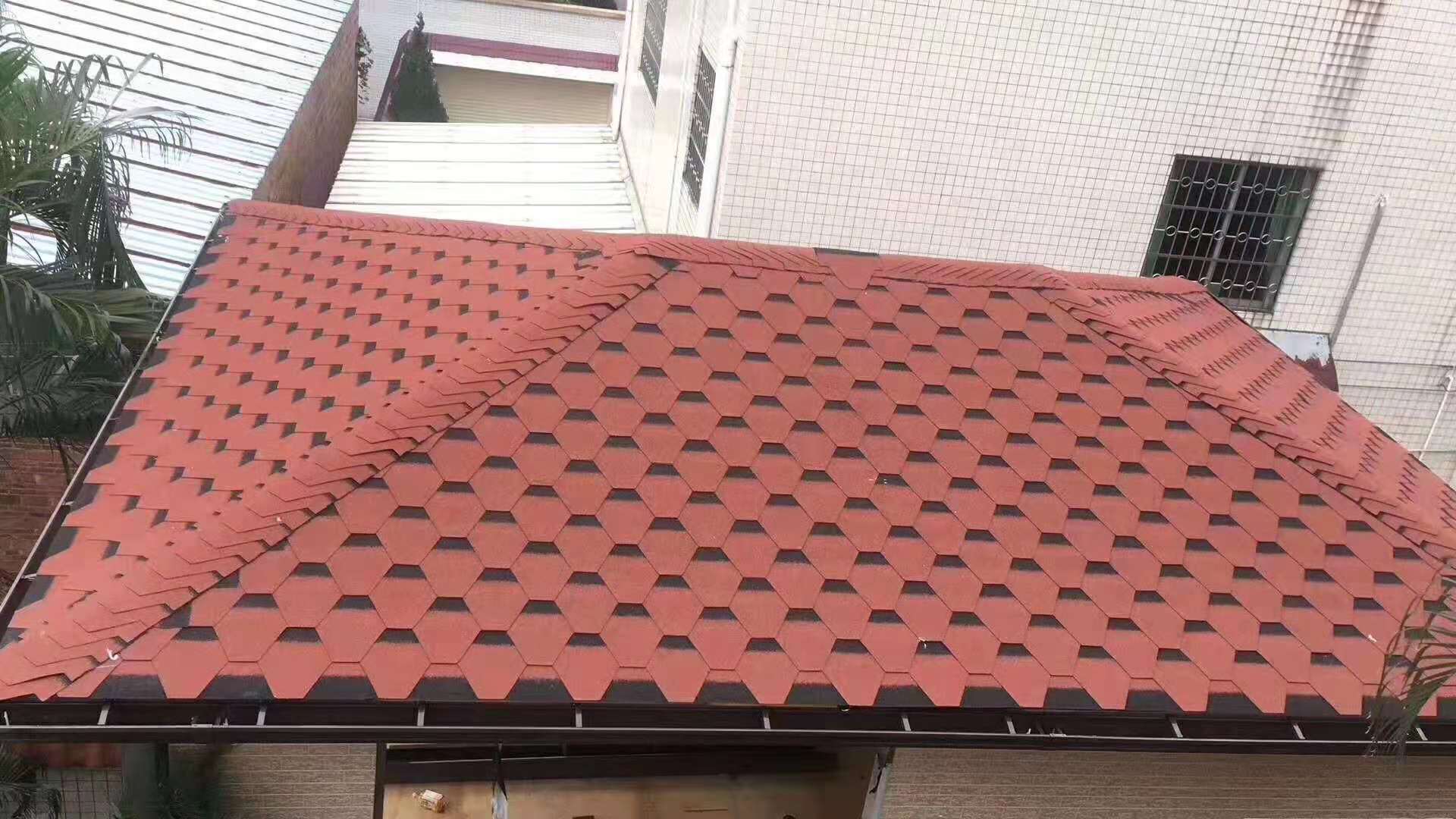 玻纤瓦成都彩色沥青瓦宏卓瓦业