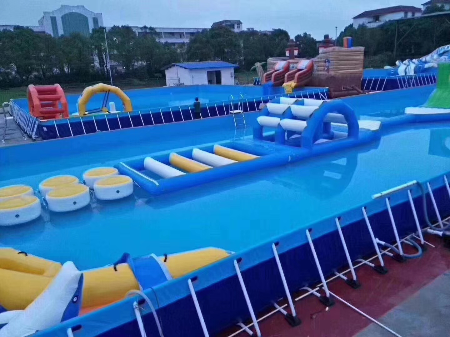 充气水池景区户外充气水池出租出售