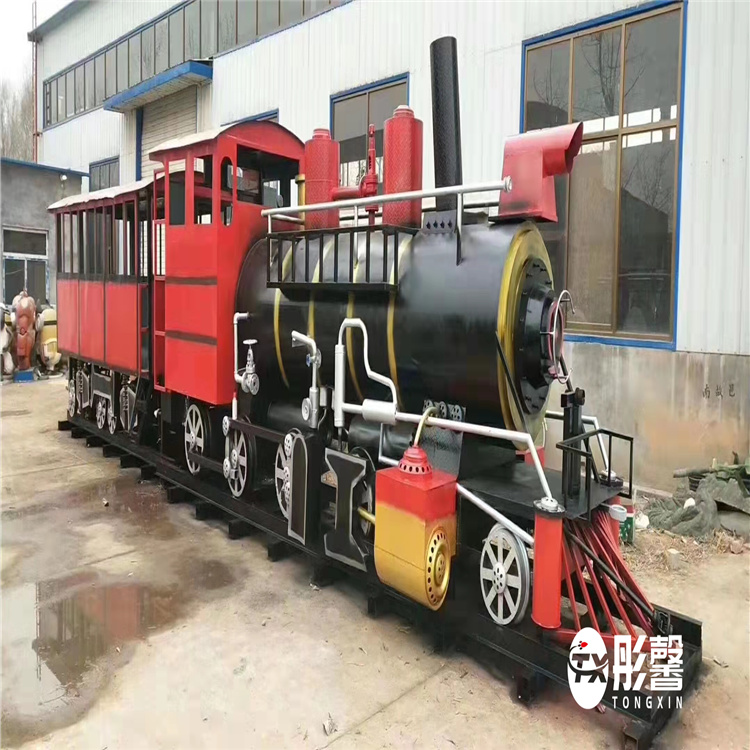 铁艺模型制作火车模型制作 学校科普科教绿皮火车模型生产加工