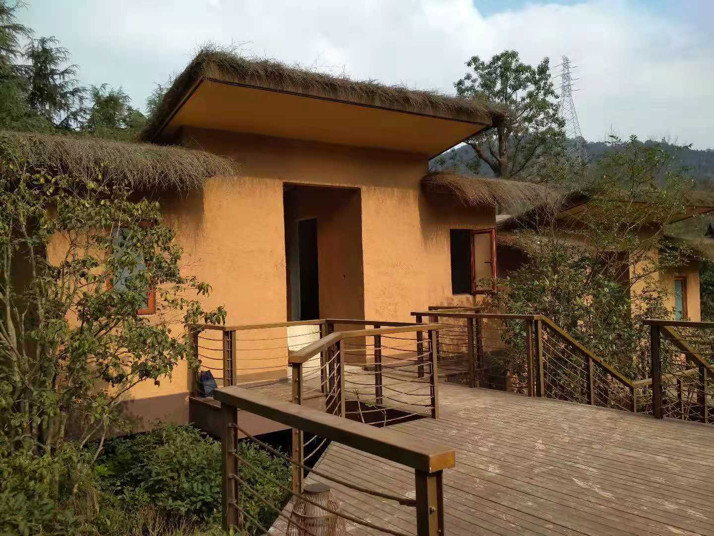 夯土墙彩色夯土饰面生产厂家