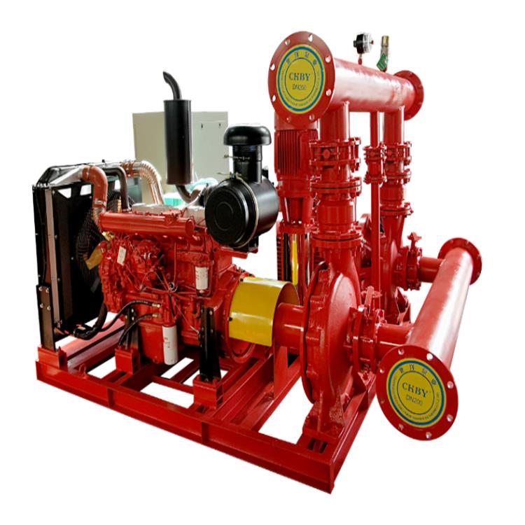 电动干式电机 柴油机消防泵组 30m-300m扬程