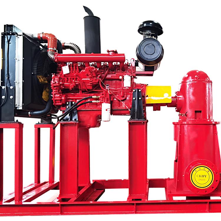 稳压单级轴流泵 预制泵站 携带式消防泵