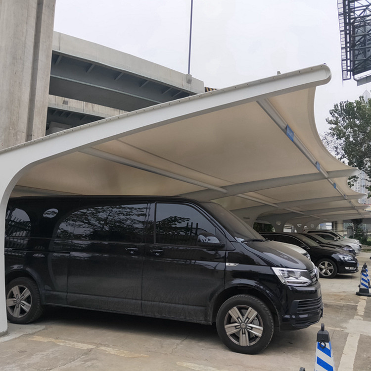 電動車棚膜結構 南充車棚膜結構定做