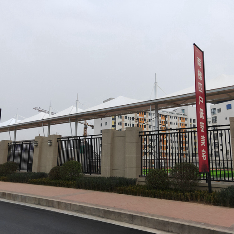 標志性建筑膜結構 瀘州戶外體育看臺膜結構生產商