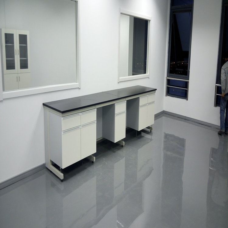 钢木实验操作台 长沙实验室净化台实验室台柜 多少钱一台