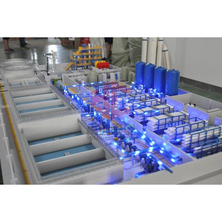 火力发电机组模型 昆明600MW火力发电厂模型 厂家供应
