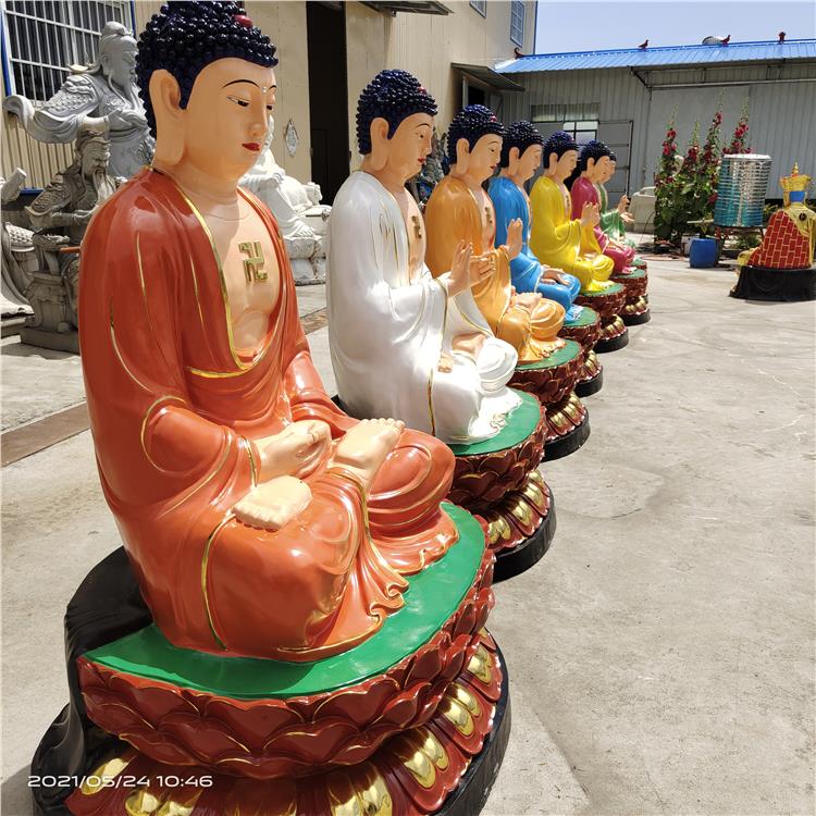 常德三宝佛像塑像摆件