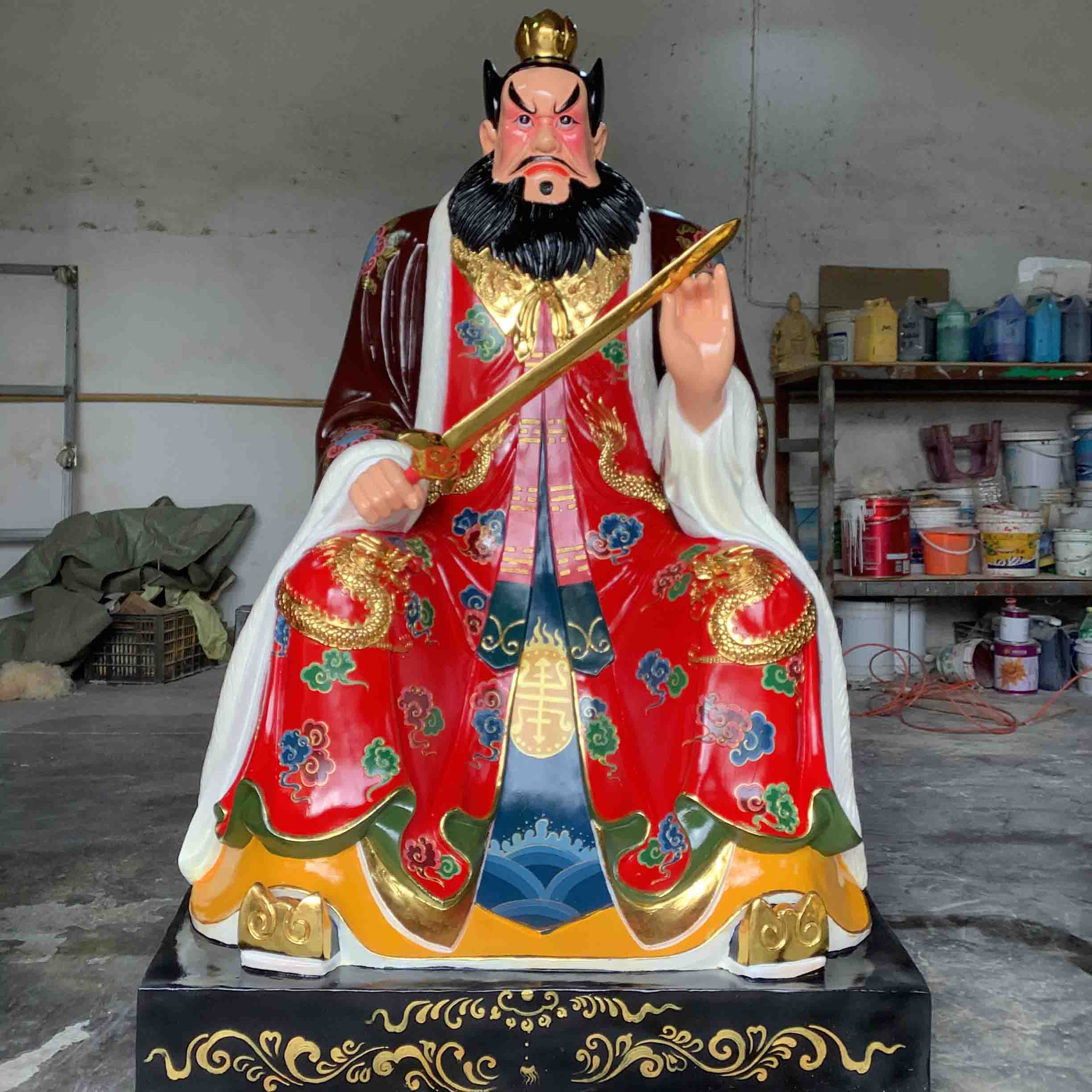 厂家批发佛像 正一祖师神像佛像 寺院树脂佛像厂家-搜了网