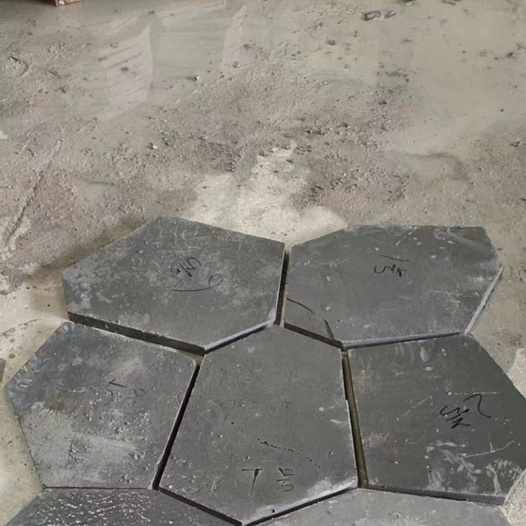 安徽六角板碎拼石材 六角冰裂纹怎么卖 装饰美观