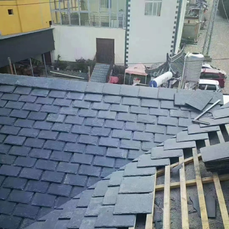上海屋顶青石瓦片 天然石板瓦生产厂家 产地货源