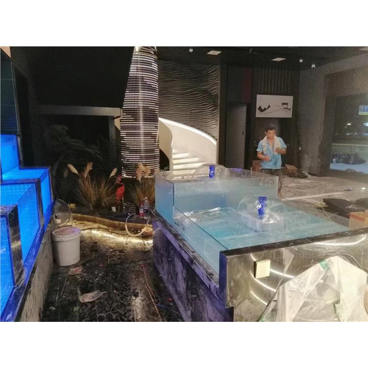 永州海鲜池制作厂家 饭店暂养鱼缸维修