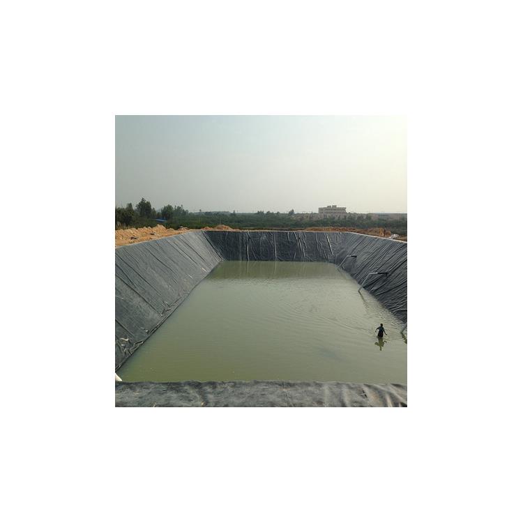 耐高温水产养殖防渗膜 施工费多少 兴安盟抗冲击人工湖防渗膜