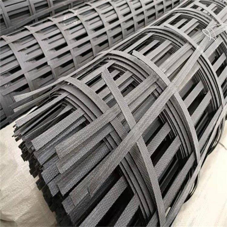 石家庄双向钢塑土工格栅 供应 钢塑土工格栅
