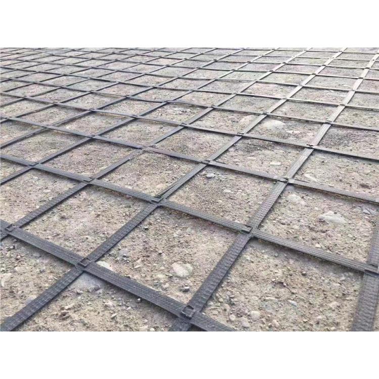 西安双向80KN钢塑土工格栅 生产厂家