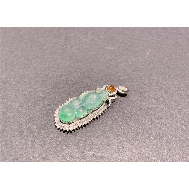 想买一件玉坠传承 普陀区金镶玉 上海晚香玉珠宝