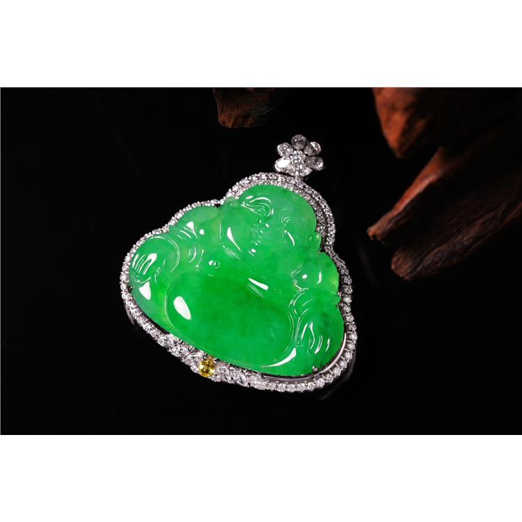 想买一件玉坠传承 浦东新区玻璃种翡翠 上海晚香玉珠宝源头批发价